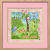 Nursery Squares: Girl Rainforest