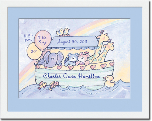 Walldoodles - Matted & Framed: Airplanes