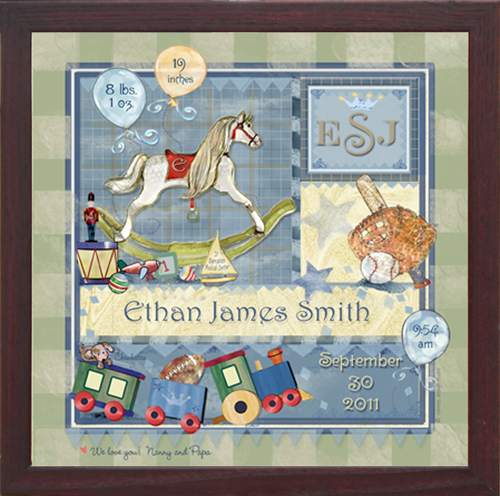 Walldoodles - Matted & Framed: Airplanes