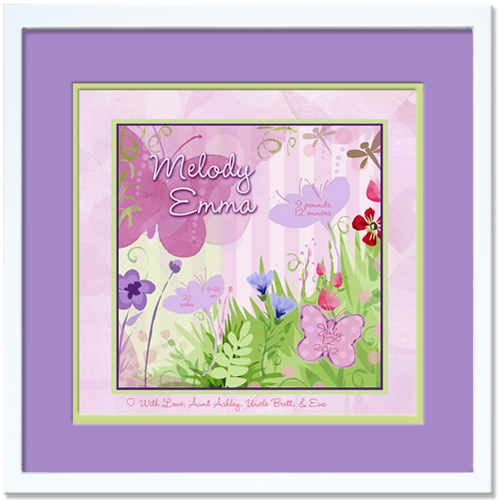 Walldoodles - Matted & Framed: Airplanes