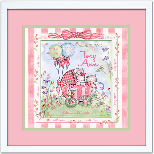Walldoodles - Matted & Framed: Airplanes