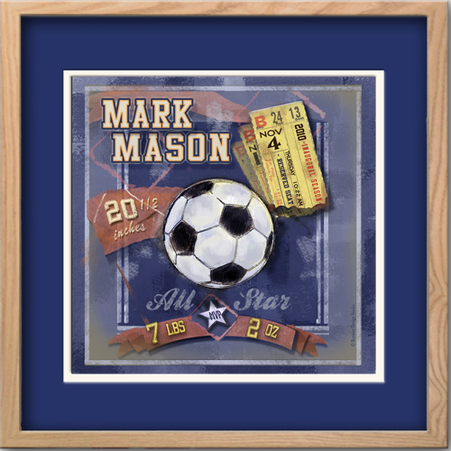 Walldoodles - Matted & Framed: Airplanes