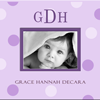 Photo Frames: Girl - Lilac Big Dots